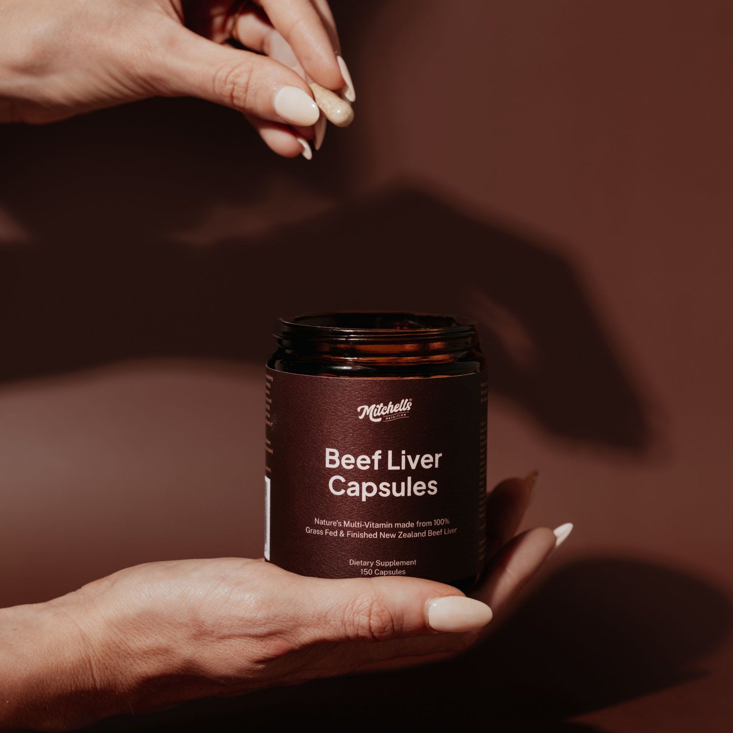 Mitchell's Beef Liver Capsules