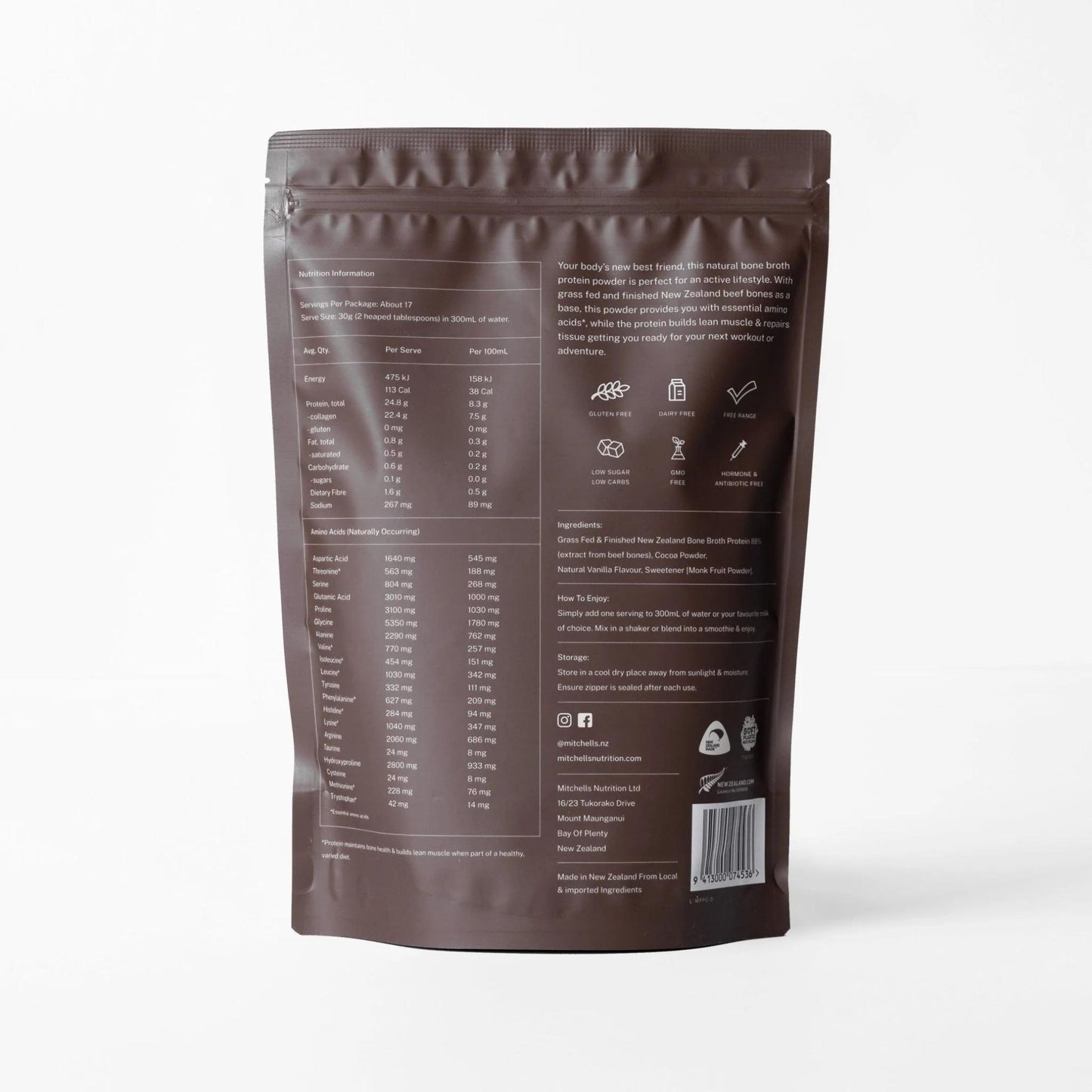 Mitchell's Bone Broth Protein Powder