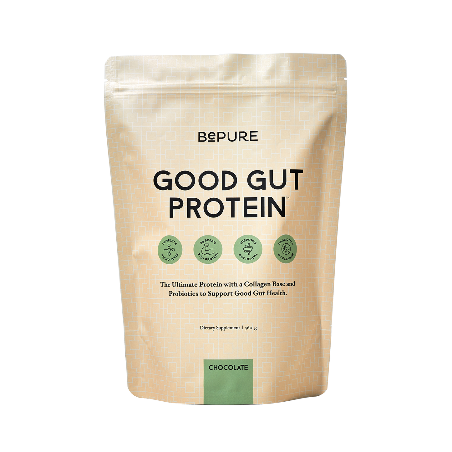 BePure Good Gut Protein Chocolate REFILL