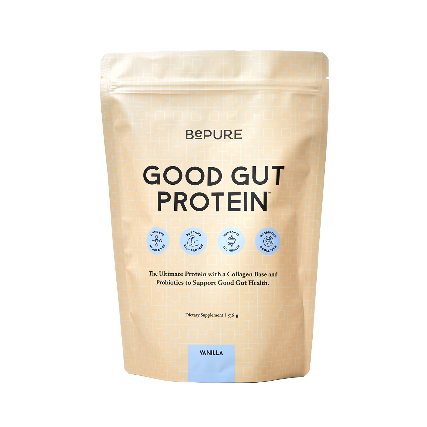 BePure Good Gut Protein Vanilla REFILL